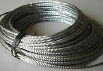 雾面(亮面)7x19不锈钢钢丝绳 吊机钢丝绳